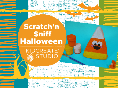 Kidcreate Studio - San Antonio. Scratch 'n Sniff Halloween Workshop (4-9 Years)