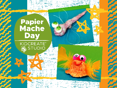 Kidcreate Studio - Newport News. Papier Mache Day Mini-Camp (5-12 Years)