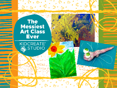The Messiest Art Class Ever Weekly Class (9-14 Years)