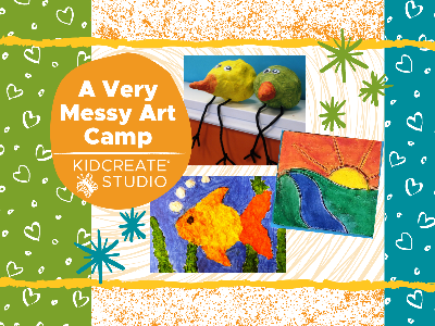 Kidcreate Studio - Woodbury. A Very Messy Weekly Class (4-9 Years)